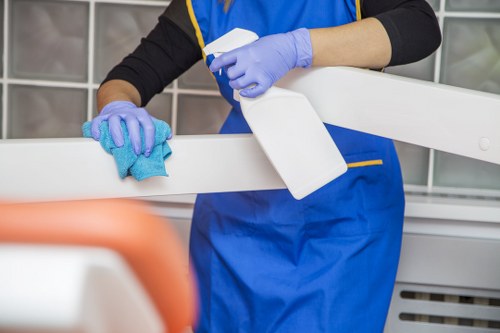 Eco-conscious carpet cleaners separating recyclable materials by borough rules